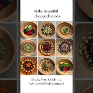 Best Bowls For Chopped Salads #woodbowls #choppedsalads #madeinusa #nutmegnotebook
