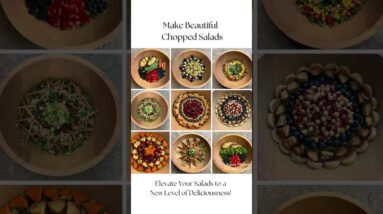 Best Bowls For Chopped Salads #woodbowls #choppedsalads #madeinusa #nutmegnotebook