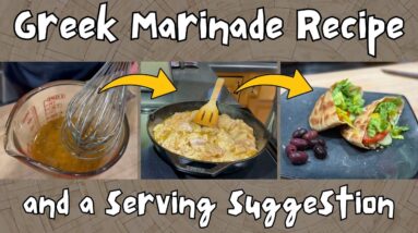 Master Greek Marinade: Your Secret Weapon for Better Meat