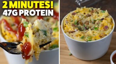 Microwave Breakfast Bowls | Ready in 2 Minutes & Packed with Protein!