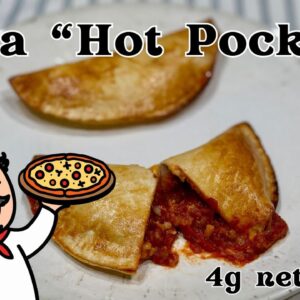 Mind-Blowing Keto Pizza Pockets Under 4g Net Carbs