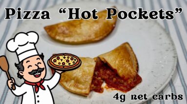 Mind-Blowing Keto Pizza Pockets Under 4g Net Carbs