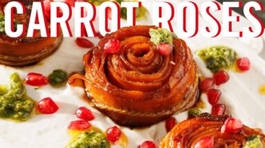 MISO CARROT ROSES | CHRISTMAS RECIPE 2025