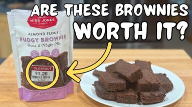 Miss Jones Baking Company Fudgy Brownie Mix Review and Glucose Test