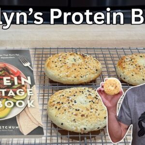 Protein Bagels - From Carolyn Ketchum's Upcoming Cookbook "The Protein Advantage"