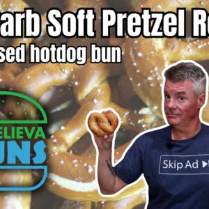 UnbelievaBun's Soft Pretzel Review plus a Test of the Revised Hotdog Bun