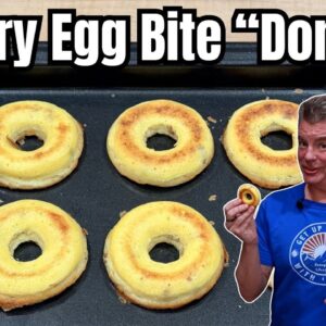 Three Ingredient Savory 1g Carb Protein "Donuts" - Grab and Go Breakfast or Snack