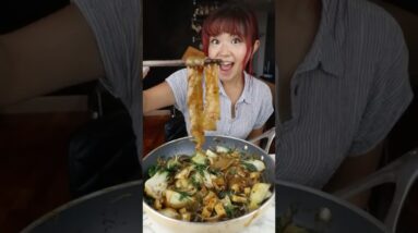 Noodles from Rice Paper?! Easy & Delicious #shorts