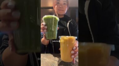 Only Eating at My VEGAN CAFE for 24 Hours! #shorts