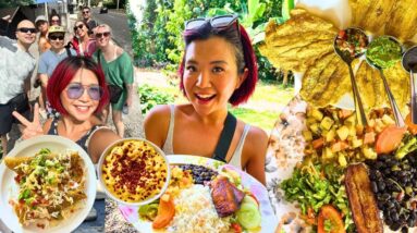 VEGAN IN COSTA RICA with MY FOLLOWERS 🌴😍 (vegan travel vlog)