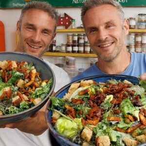 OUR NUMBER 1 SALAD RECIPE AFTER 20 YEARS OF BUSINESS | KALE CAESAR SALAD