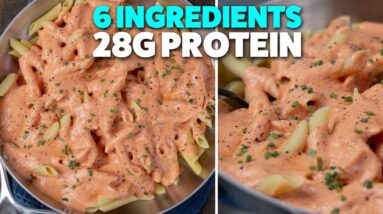 High Protein Pasta Sauce with Cottage Cheese | Healthy Recipe with Just 6 Ingredients!