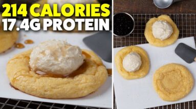 Protein Cornbread Cookies | Simple Ingredients & Easy To Make