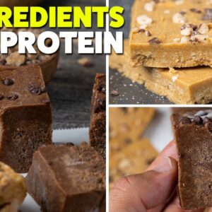 Protein Peanut Butter Fudge | Easy No Bake Dessert