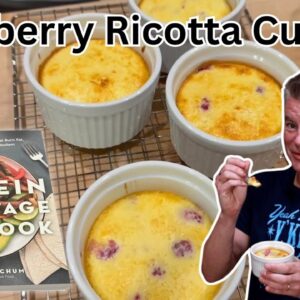 Raspberry Ricotta Custard from "The Protein Advantage Cookbook"