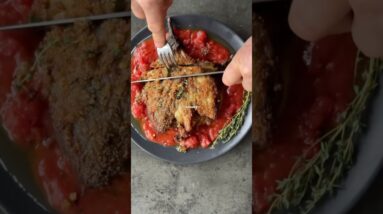 Smoky. Crispy. Gooey. This is aubergine (eggplant) like you’ve never tasted it before! 🍆