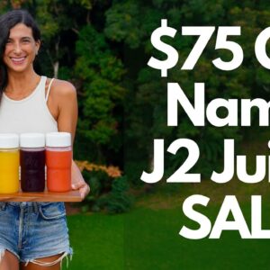 Nama J2 Juicer $75 Off SALE 🌱 Ends January 25th! 🥳 Join My 21-Day Raw Vegan & Juicing Challenge!