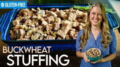 Savory Buckwheat Stuffing for Your Holiday Feast! (Gluten-Free)