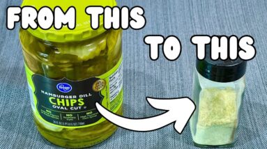 Secret Weapon Dill Pickle Powder for Epic Snacks