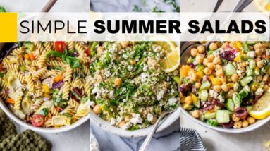 Simple Summer Salad Recipes (Easy Summer Salads)