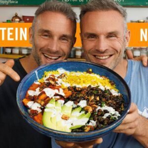 Spiced Pumpkin Nourish bowl - 40g protein!  NO TOFU