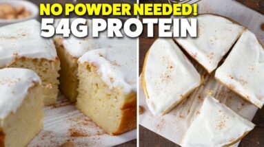 Easy Greek Yogurt Cake | High Protein, No Protein Powder, Simple Ingredients
