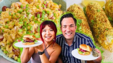 BEST VEGAN MACARONI SALAD & BBQ RECIPES! (Vegan Barbecue Recipes) | cook with us