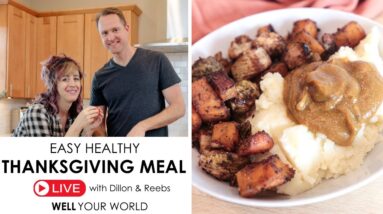 Thanksgiving Live Cooking Show + Family Updates!