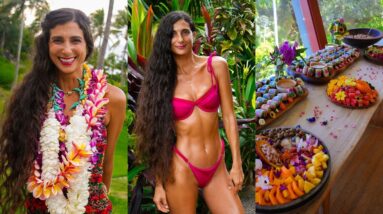 What I Eat in a Day 🌺 Epic Birthday Party, Raw & Vegan Buffet, LIVE Jazz Music, & Farm Updates! 🥑