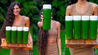 Magnesium-Rich Green Juice to Calm the Nervous System & Reduce Oxidative Stress 🌿 (Anxiety Relief)