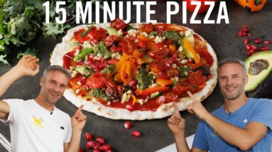 The Secret to PERFECT Pizza in Just 15 Minutes NO KNEAD