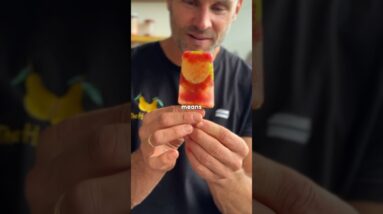 Sore after a workout?  These Watermelon Electrolyte Ice Pops are functional fuel 💯
