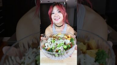 This salad would cost you $20 at a restaurant!!! #vegan #shorts