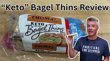 Thomas Keto Bagel Thins Review and Glucose Test