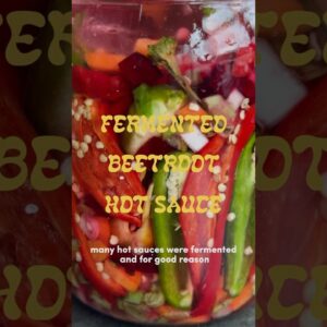 Turn your veg into a hot sauce that’s tangy, umami-packed, and full of gut-friendly probiotics 🔥