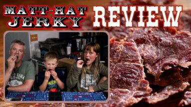 Matt Hat Artisan Beef Jerky - Four Flavors Reviewed - Is it Really THAT Good?!?