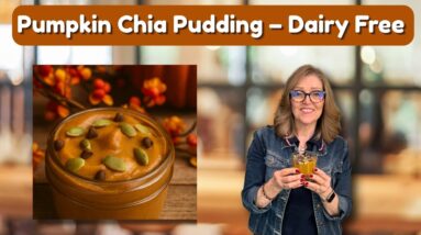 Pumpkin Chia Pudding | Creamy Fall Comfort Dessert (Whole Food Plant-Based)