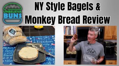 UnbelievaBun's Monkey Bread and NY Style Bagel Review and Glucose Test
