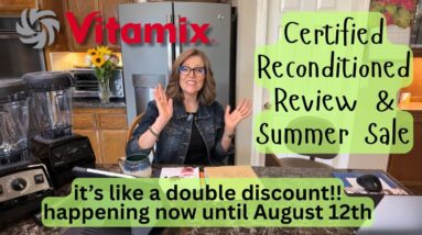 Vitamix Summer Recon Sale Happening Now- Nutmeg Notebook live!