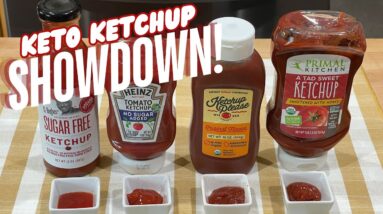 We Tried Four Keto / Low Carb Ketchups So You Don't Have To
