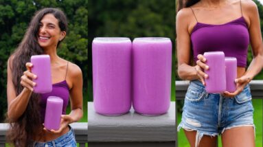 Unicorn Milk! 🦄🥛 Dairy-free, Cruelty-free & Homemade 💜 Fun Raw Vegan & Plant-Based Nut Milk Recipe