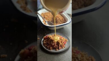 Stolen apples always taste better! One of the simplest and tastiest desserts 💚