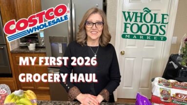 First Costco & Whole Foods Grocery Haul Of 2026