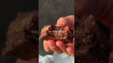 Chocolate peanut caramel squares, recipe along with over 800 delicious recipes up on our Recipe Club