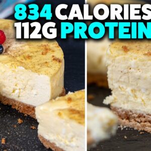 High Protein Ricotta Cheesecake | Easy & Only 7 Ingredients!