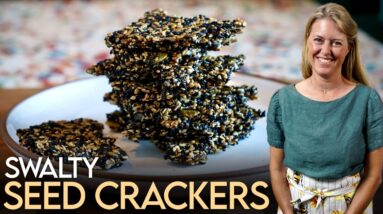 THE SWALTY CRUNCH You’ve Been MISSING! Sweet & Salty Seed Crackers
