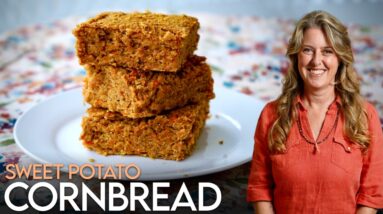 BIG ANNOUNCEMENT!! & Tasty Plant-Based Sweet Potato Cornbread