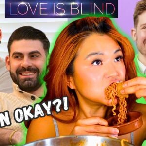 Buldak & Vegan Chicken Tenders MUKBANG 🤤 | LOVE IS BLIND SEASON 10 DEBRIEF | Munching Mondays Ep.146