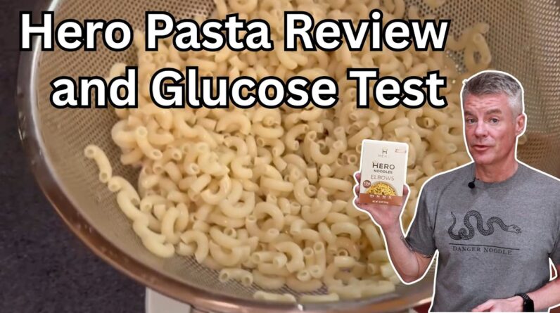 I Wasn't Expecting These Results - Hero Pasta Review and Glucose Test