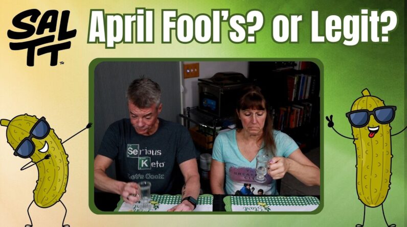 Is the New SaltT Flavor a Joke?  Nope, It's For Real.